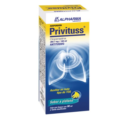PRIVITUSS CLOPERASTINE SUSPENCION 90 ML