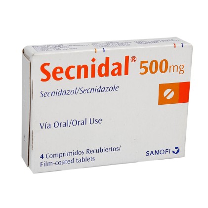 SECNIDAL SECNIDAZOLE 500MG 8 TABS