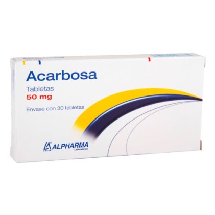 PRECOSE ACARBOSE GENERIC 50 MG 30 TABS