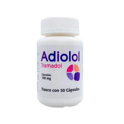 TRAMADOL ADIOLOL GENERIC 100 MG 50 CAPS