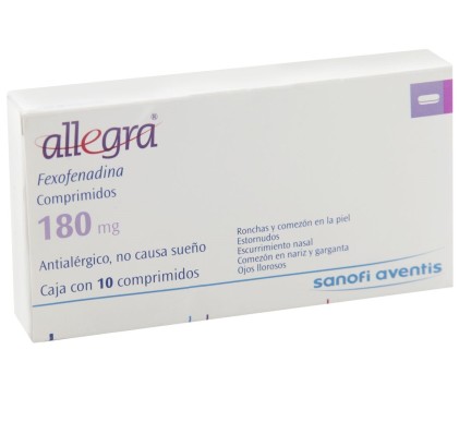 ALLEGRA FEXOFENADINE  180 MG 30 TABS