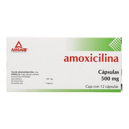 AMOXIL AMOXIXILLIN GENERIC 500 MG 12 CAPS