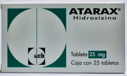 VISTARIL ATARAX HYDROXYZINE 25 MG 25 TABS