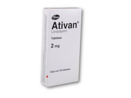 ATIVAN LORAZEPAM 2 MG 40 TABS.