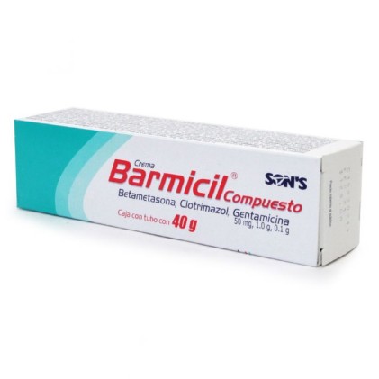 BARMICIL CREAM BETAMETHASONE CLOTRIZAMOLE GENTAMICIN 40 G