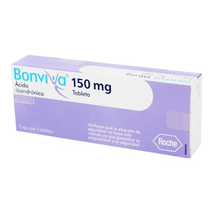 BONVIVA IBANDRONATE ACID 150 MG 1 TAB