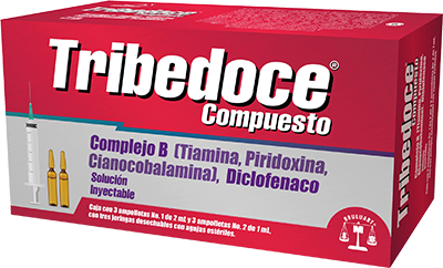 TRIBEDOCE B VITAMINS + DICLOFENAC GI
