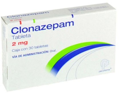 KLONOPIN CLONAZEPAM GENERIC 2 MG 30 TABS