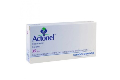 ACTONEL RISEDRONATE 35 MG 4 TABS