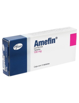 AMEFIN QUINFAMIDE  100 MG 6 TABS