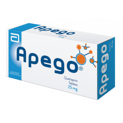 SEROQUEL APEGO QUETIAPINE 25 MG 30 TABS