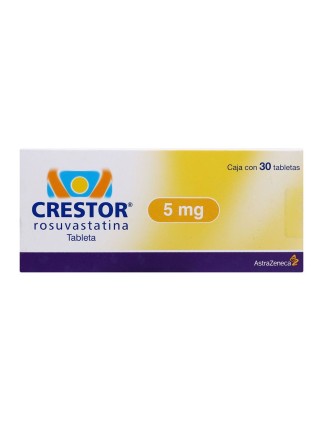 CRESTOR ROSUVASTATIN 5 MG 30 TABS