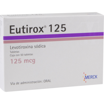 LEVOXYL SYNTHROID EUTIROX LEVOTHYROXINE 125 MCG 50 TABS