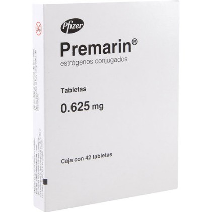 PREMARIN CONJUGATED ESTROGENS .0625 MG 42 TABS