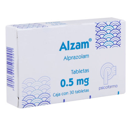 XANAX ALZAM ALPRAZOLAM 0.50 MG 60 TABS