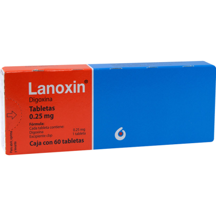 LANOXIN DIGOXIN 0.25 MG 60 TABS