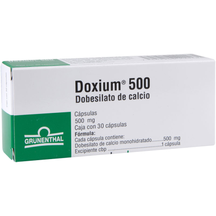 DOXIUM CALCIUM DOBESIL 500 MG 30 CAPS