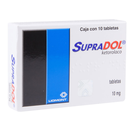 SUPRADOL KETOROLAC TROMETHAMINE 10 MG 40 TABS