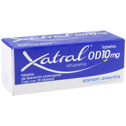 XATRAL OD ALFUZOSIN 10 MG 28 TABS