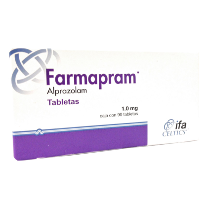 XANAX FARMAPRAM ALPRAZOLAM 1.0 MG 30 TABS
