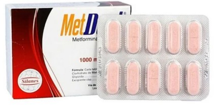 METDUAL METFORMINE GLIPIZIDE 1000 MG /10 MG 30 TABS