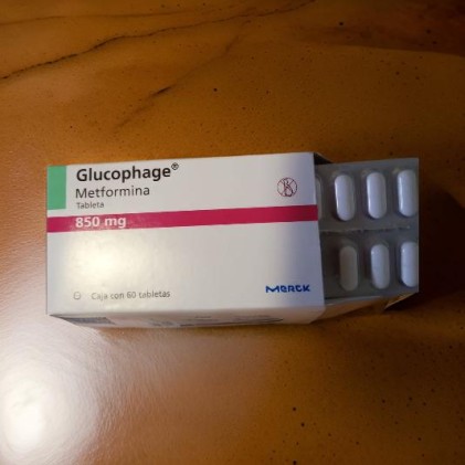 GLUCOPHAGE METFORMIN 850 MG 60 TABS