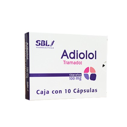 TRAMADOL ADIOLOL GENERIC 100 MG 10 CAPS