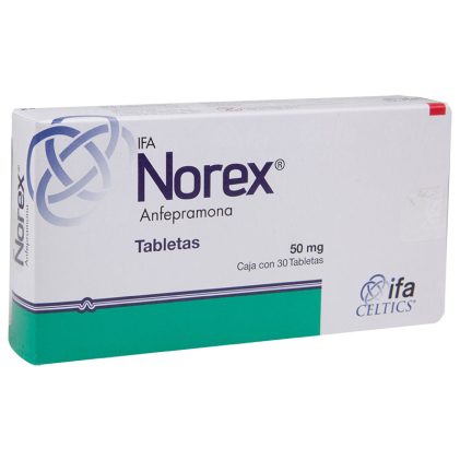 NOREX IFA AMFEPRAMONE 50 MG 30 TABS