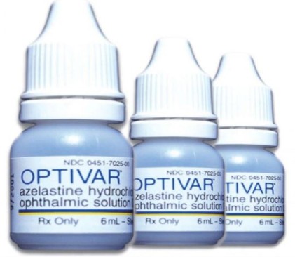 OPTIVAR AZ OFTENO AZELASTINE HYDROCHLORIDE OPHTHALMIC SOL. 5 ML