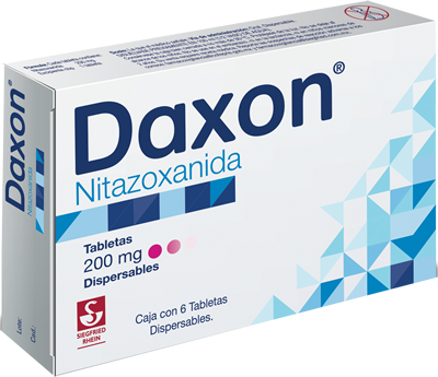 DAXON NITAZOXANIDE 200 MG 6 TABS