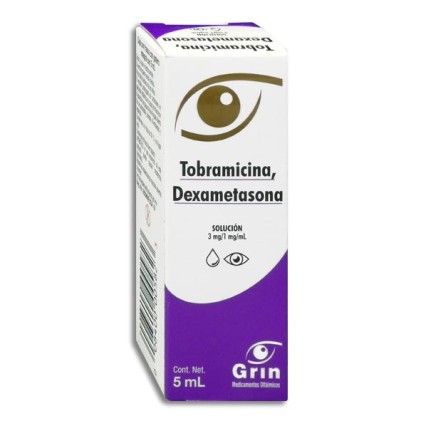 TOBRADEX TOBRAMYCIN DEXAMETHASONE GI OPTHALMIC SOL 5 ML