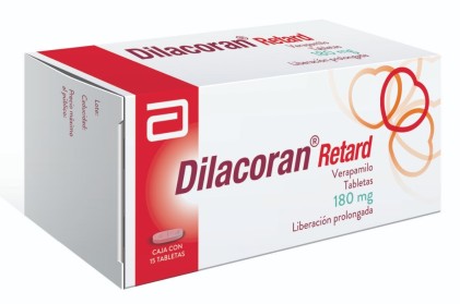 CALAN DILACORAN COVERA RTD VERAPAMILO 180 MG 30 TABS