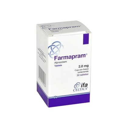 XANAX FARMAPRAM ALPRAZOLAM 2 MG 30 TABS